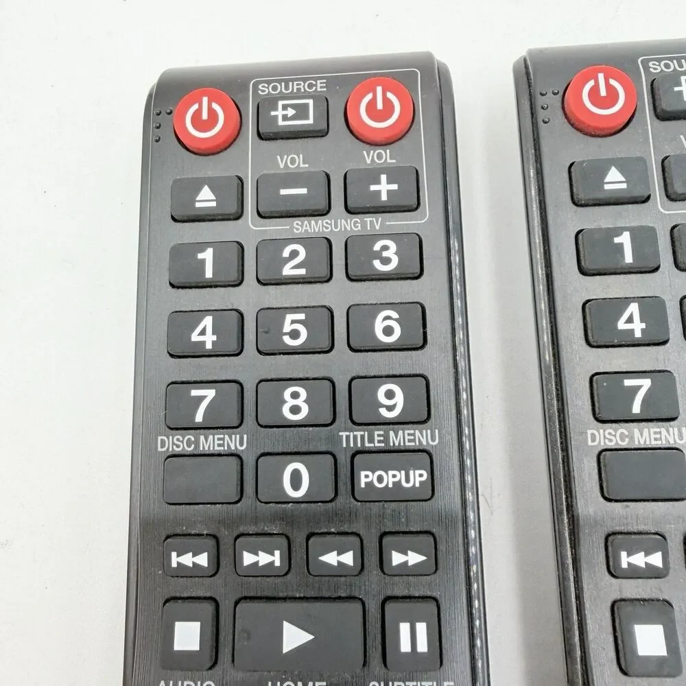 Pair of OEM Samsung BN59-01180A -- REMOTE CONTROL - TESTED - DD-12260